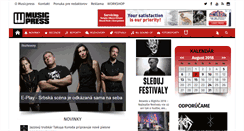 Desktop Screenshot of musicpress.sk